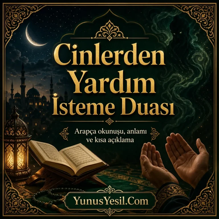 Cinlerden Yardım İsteme Duası