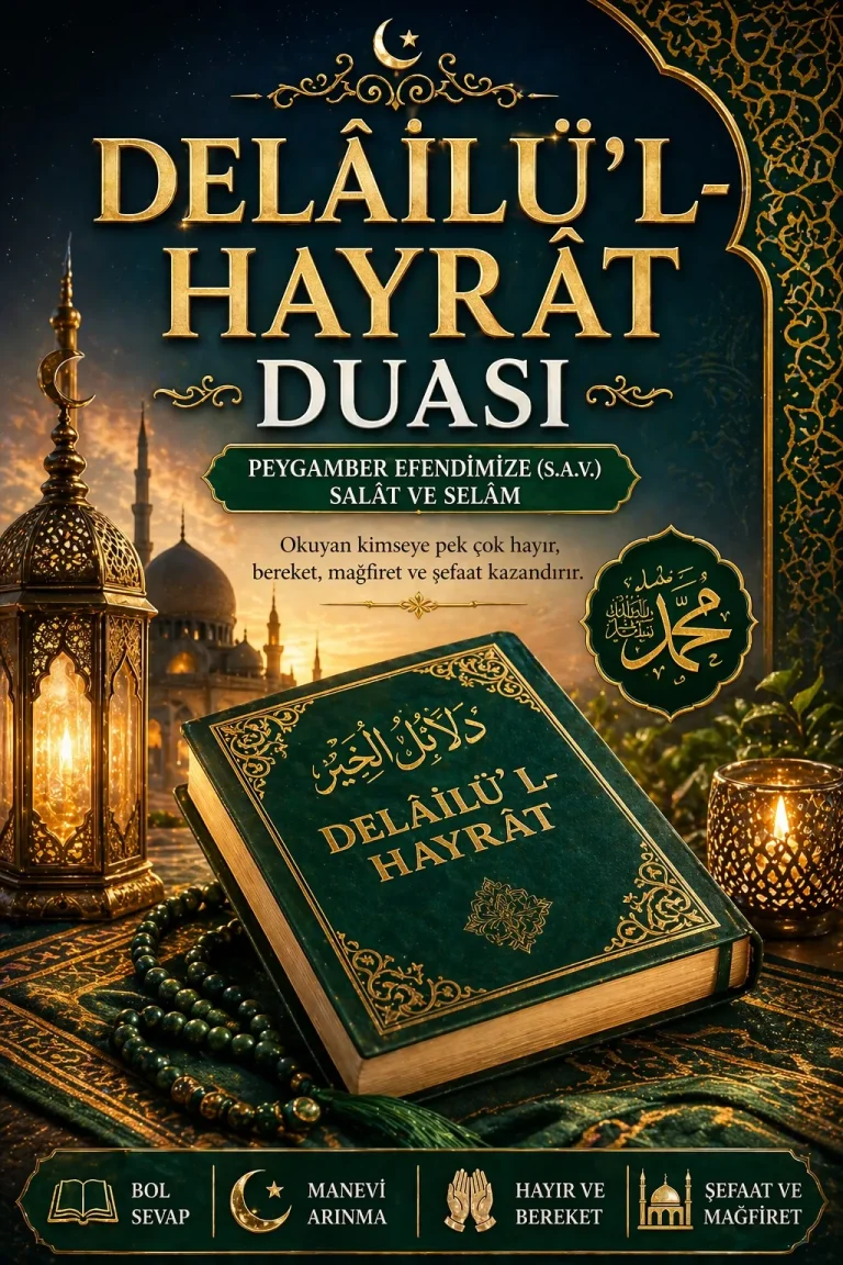 Delâilü’l-Hayrât Duası