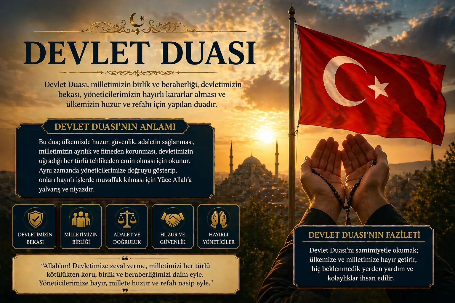 Devlet Duasi Okunusu Ve Manasi