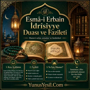 Esma I Erbain Idrisiyye Duasi Ve Fazileti