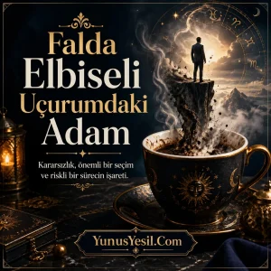 Falda Elbiseli Uçurumdaki Adam