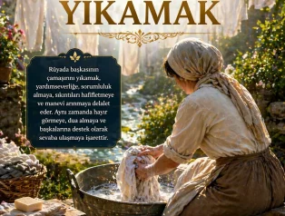 Rüyada Başkasının Çamaşırını Yıkamak