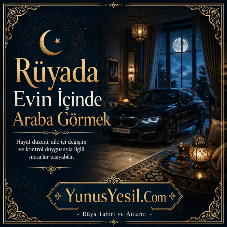 Rüyada Evin İçinde Araba Görmek