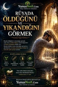 Rüyada Öldüğünü Ve Yıkandığını Görmek