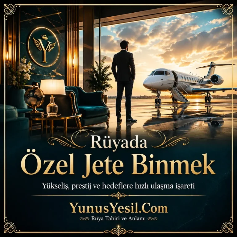 Rüyada Özel Jete Binmek