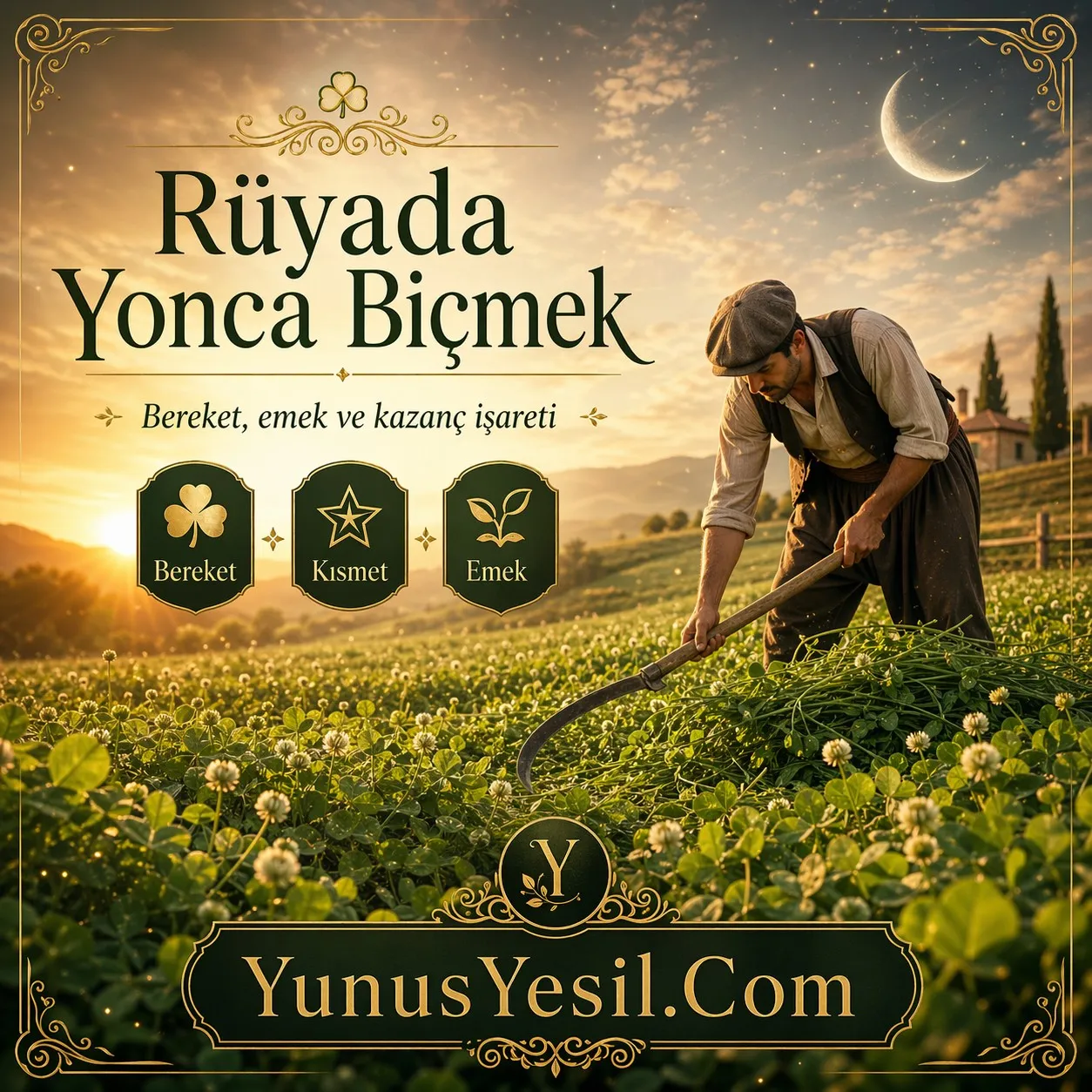 Ruyada Yonca Bicek Ne Anlama Gelir